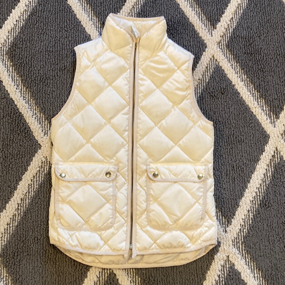 J Crew Excursion Quilted Puffer Vest
